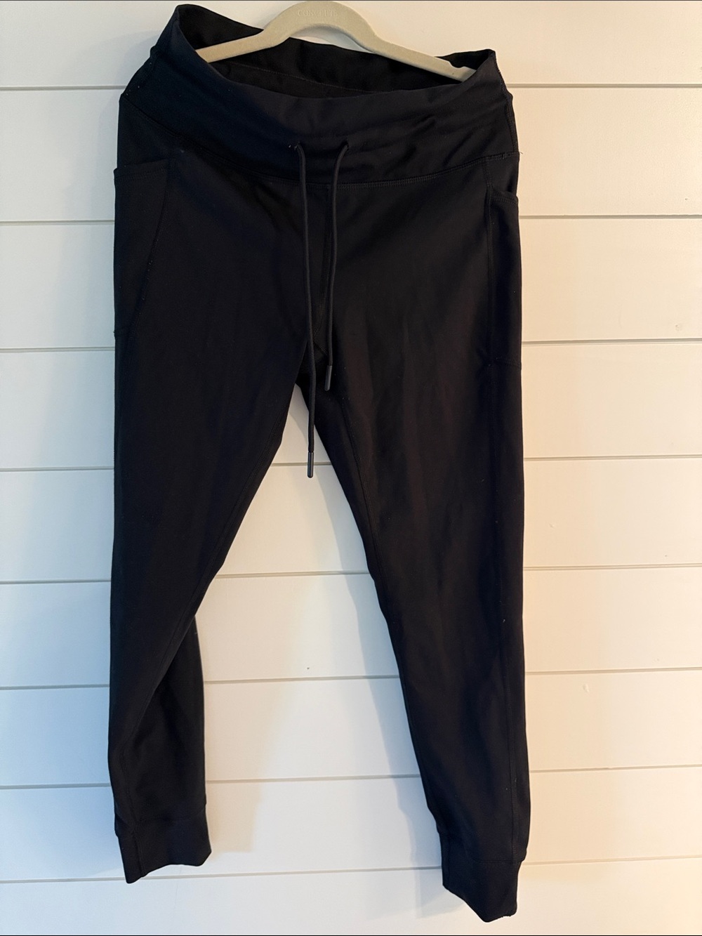 Spyder Black Active Logo Performance Joggers Size M